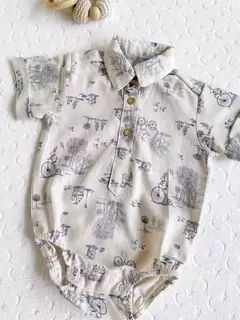 Body camisero lino - Transferencia $31.500 - comprar online