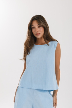 Remera MOLLY Celeste - $Transferencia $23775 en internet