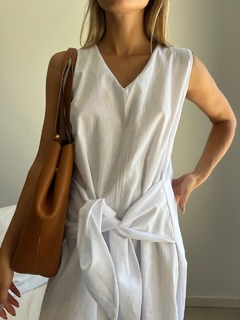 Vestido FRANCA Crudo - Transferencia $46.500