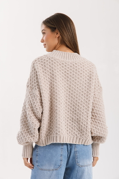 Sweater DAYSI Beige - Transferencia $40.275 - tienda online