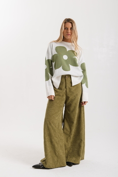Sweater FLORA Crudo - Transferencia $50.925 - RP boutique