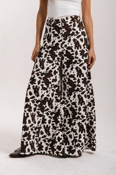 Maxy wide gabardina COW - Transferencia $62.175 - comprar online