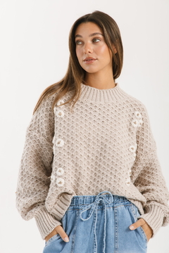 Sweater DAYSI Beige - Transferencia $40.275 - RP boutique