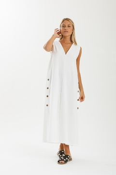 Vestido RITA Crudo - Transferencia $46.500 en internet