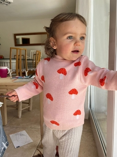 Sweater FUNGI Rosa - Transferencia $21.525 - comprar online