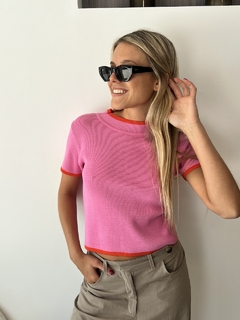 Remera Tejida MAREA Fucsia - Transferencia $34.425 - comprar online