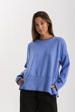 Sweater VERBENA Lavanda - Transferencia $47.025 en internet