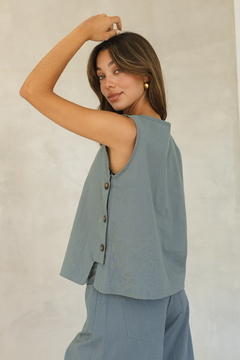 Remera VERA Petroleo - Transferencia $23.775 - comprar online