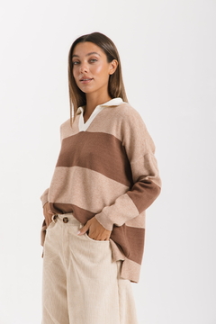 Sweater Chomba ESTAMBUL Beige - Transferencia $47.025 en internet