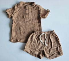 Conjunto gasa cotton CORTO - Transferencia $24.750