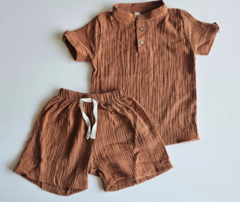 Conjunto gasa cotton CORTO - Transferencia $24.750 - comprar online