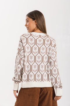Sweater JACINTA Crudo y Visón - Trasnferencia $40.425 - RP boutique