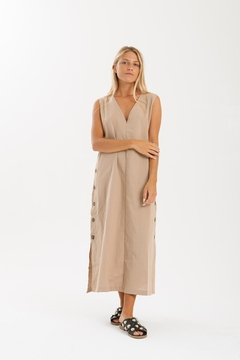 Vestido RITA Beige- Transferencia $46.500 - tienda online