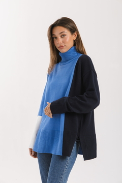 Poleron POSITANO Azul -Transferencia $52.050 - RP boutique