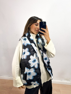 Chaleco Puffer FLOWER - Transferencia, $36.435