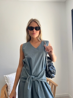 Vestido FRANCA Petroleo - Transferencia $46.500 - tienda online