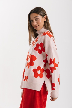 Maxi poleron ROXI Rosa - Transferencia $47.025 - tienda online