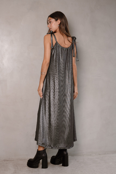 Vestido NEW YORK Plateado - Transferencia $18900 - comprar online