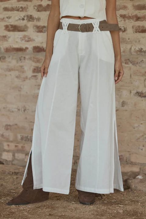 Pantalón MARTINA crudo -