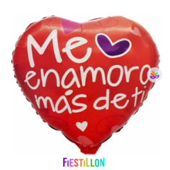 GLOBO CORAZON ME ENAMORO MAS DE TI