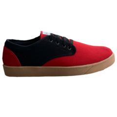 31 NAUTICA ROJO/NEGRO SUELA CARAMELO - comprar online
