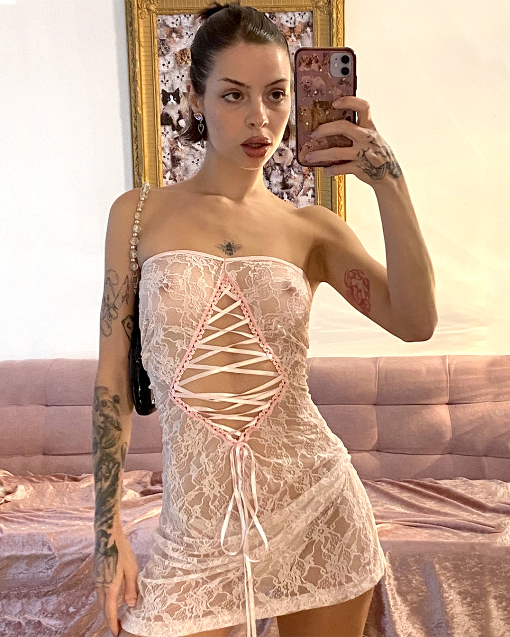 Fundamental Lace Dress thumbnail 3