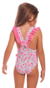 Traje de Baño Liberty con Cuadritos Rosa 130 - comprar online