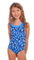 Traje de Baño Floral Blue 160V-16