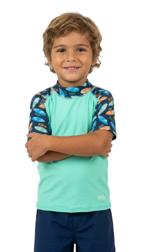 Remera de agua con protección UV50 ART 400-16