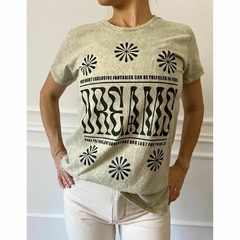 REMERA OLIVE