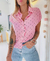 Camisa Lunares Pink - Las Caro