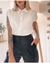 Camisa Blanca (Mangas cortas) - Las Caro