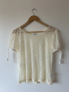 Remera de encaje - T.M