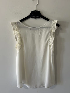 Musculosa con puntilla - Cuesta Blanca - T.42 - comprar online