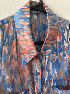 Camisa sin mangas - Ayres - t.38/XS - Cocorila