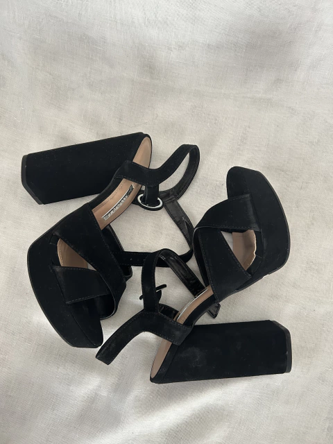 Zapatos con taco - viamarte - t.40 - comprar online