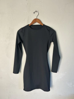 Vestido negro espalda abierta (ver medidas) - Cocorila