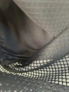 Falda negra con frunces - ver medidas - Cocorila