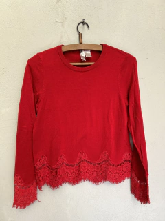 Sweater rojo - H&M - T. S