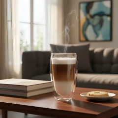 Set (x2) Vasos Doble Vidrio 400ml - Libre - Tienda de Objetos