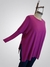 Pullover tipo poncho Magenta ART7545 - tienda online