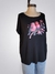 Remera Pajaritos negra - Mordería mediana ART8145 en internet