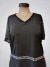 Remera Irregular Tull Labrado con lurex ART9498 - comprar online