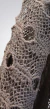 Sweater tipo crochet hilos de lurex vison ART9286 - comprar online