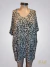 Vestido remeron Animal print gris ART8403