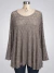 Sweater tipo crochet vison ART8783