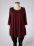 Remera escote redondo Bordo ART9349