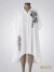 Vestido tipo camisa blanco estampado ART9329