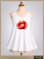 Musculosa Morley blanca Estampada Fresa ART8452