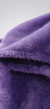 Maxi buzo tipo manta polar polar y gamuza violeta ART9118 en internet